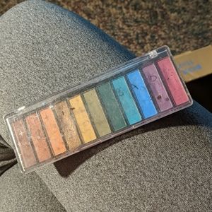 Rainbow eyeshadow